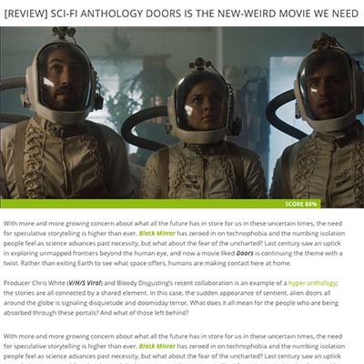 [REVIEW] SCI-FI ANTHOLOGY DOORS IS THE NEW-WEIRD MOVIE WE NEED